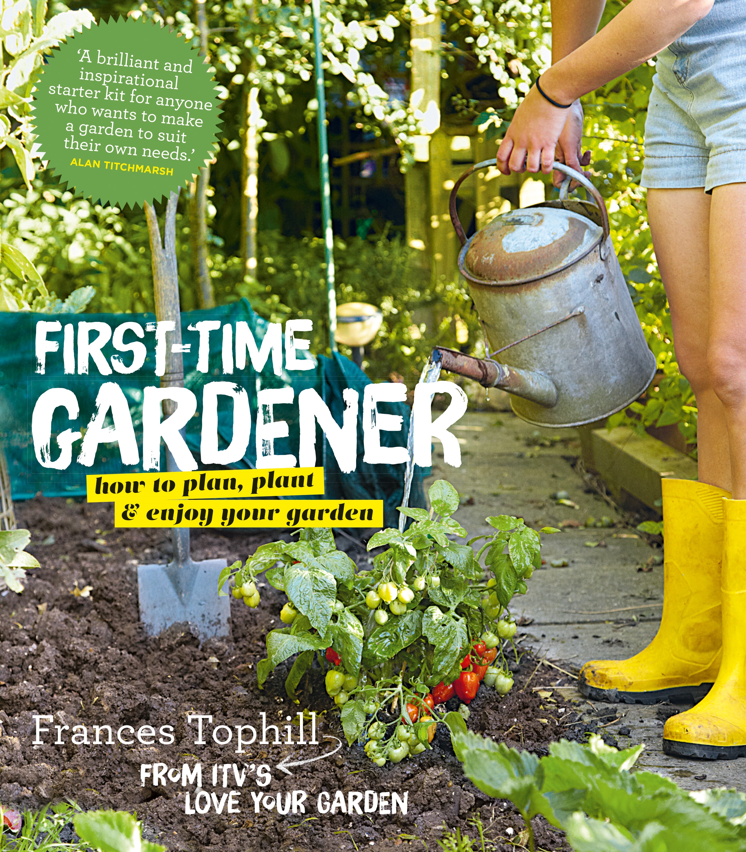 Enjoy the garden. Frances Tophill. The time Garden. Make a Wish the Garden.